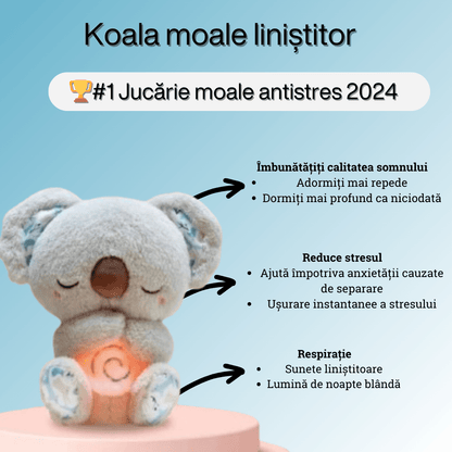 Koala Relaxantă din Pluș - Romania CocoLuna